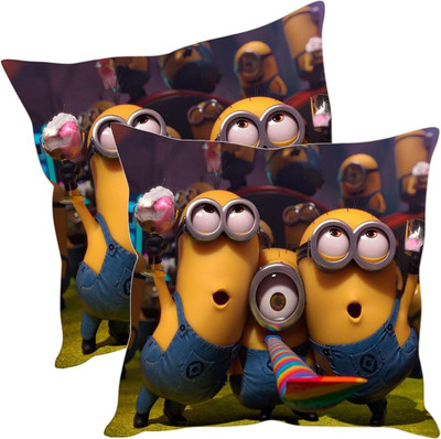 

Sleep Nature's Printed Cushions Cover(Pack of 2, 30.63 cm*30.63 cm, Multicolor)