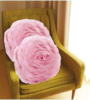

Shine Villa Floral Cushions Cover(Pack of 2, 40 cm*40 cm, Pink)