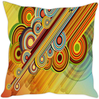 

Sleep Nature's Abstract Cushions Cover(30.63 cm*30.63 cm, Multicolor)