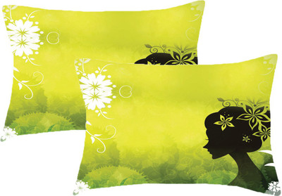 

Sleep Nature's Printed Pillows Cover(Pack of 2, 68.58 cm*45.72 cm, Multicolor)