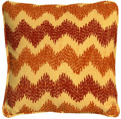 

Skipper Embroidered Cushions Cover(40 cm, Gold)