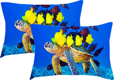 

Sleep Nature's Printed Pillows Cover(Pack of 2, 68.58 cm*45.72 cm, Multicolor)