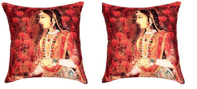 

SEJ by Nisha Gupta Abstract Cushions Cover(Pack of 2, 40 cm*40 cm, Multicolor)