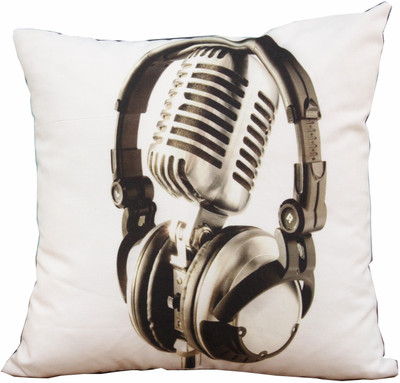 

Adishma Printed Cushions Cover(40 cm*40 cm, White, Silver), Silver;white