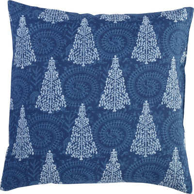 

Trade Star Floral Cushions Cover(40 cm*40 cm, Blue)