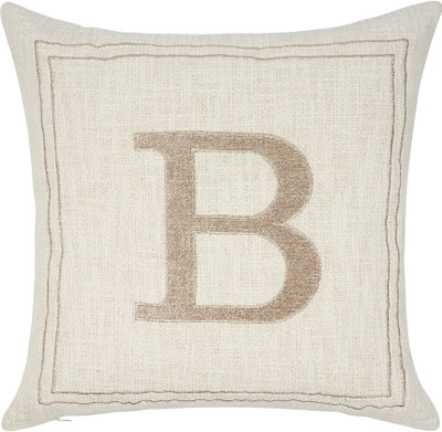 

Solaj Embroidered Cushions Cover(45 cm*45 cm, Brown)