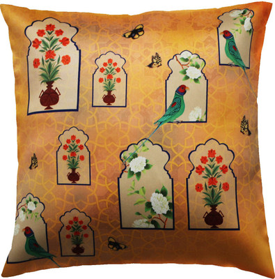 

Cult Curio Abstract Cushions Cover(40.64 cm*40.64 cm, Multicolor)