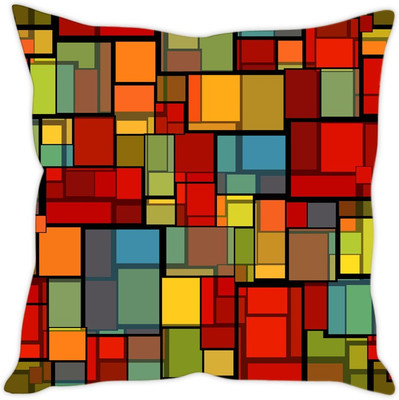 

Sleep Nature's Abstract Cushions Cover(Pack of 5, 30.64 cm*30.64 cm, Multicolor)