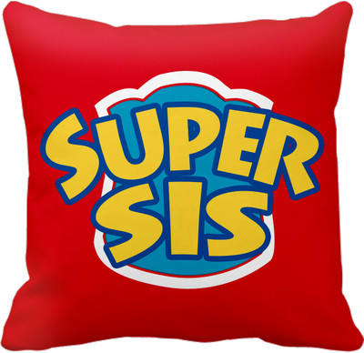 

Tied Ribbons Printed Cushions Cover(30 cm*30 cm, Multicolor)