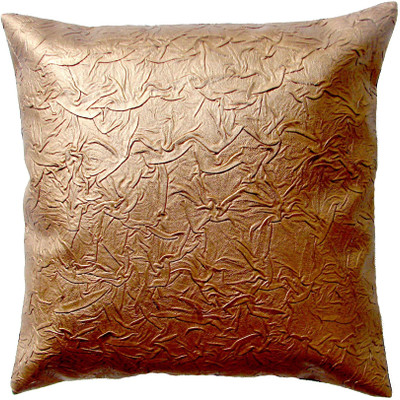 

Homeblendz Damask Cushions Cover(40 cm*40 cm, Gold)