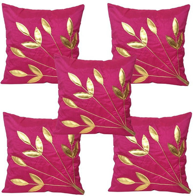 

Creative Homes Floral Cushions Cover(Pack of 5, 40 cm*40 cm, Multicolor)