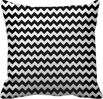 

SajawatHomes Abstract Cushions Cover(30 cm*30 cm, Black, White)