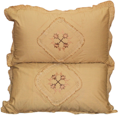 48% OFF on Christy's Collection Embroidered Pillows Cover(Pack of 2, 16 cm*4 cm, Brown) 48% OFF on Christy's Collection Embroidered Pillows Cover(Pack of 2, 16 cm*4 cm, Brown)