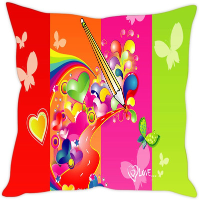 

Sleep Nature's Abstract Cushions Cover(Pack of 5, 30.64 cm*30.64 cm, Multicolor)