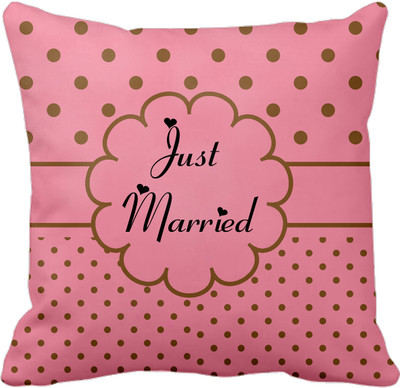 

Tied Ribbons Printed Cushions Cover(30 cm*30 cm, Multicolor)