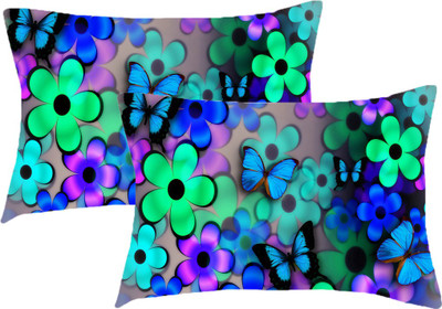 

Sleep Nature's Printed Pillows Cover(Pack of 2, 68.58 cm*45.72 cm, Multicolor)