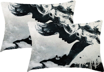 

Sleep Nature's Printed Pillows Cover(Pack of 2, 68.58 cm*45.72 cm, Multicolor)