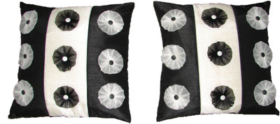 

HOME SHINE Floral Cushions Cover(Pack of 2, 40 cm*40 cm, Multicolor)