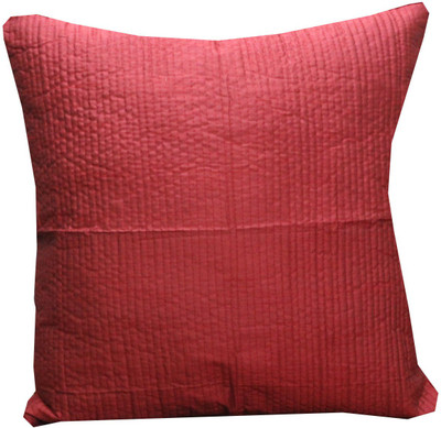 

Adishma Striped Cushions Cover(60 cm*60 cm, Red)