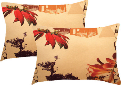 

Sleep Nature's Printed Pillows Cover(Pack of 2, 68.58 cm*45.72 cm, Multicolor)