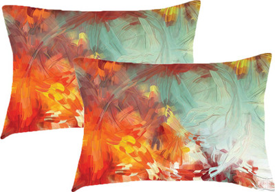 

Sleep Nature's Printed Pillows Cover(Pack of 2, 68.58 cm*45.72 cm, Multicolor)