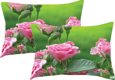 

Sleep Nature's Printed Pillows Cover(Pack of 2, 68.58 cm*45.72 cm, Multicolor)