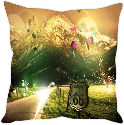 

Sleep Nature's Abstract Cushions Cover(Pack of 5, 30.64 cm*30.64 cm, Multicolor)