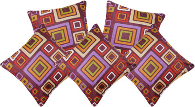 

Metro Living Geometric Cushions Cover(Pack of 5, 40 cm*40 cm, Multicolor)