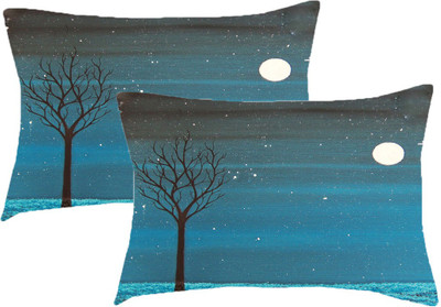 

Sleep Nature's Printed Pillows Cover(Pack of 2, 68.58 cm*45.72 cm, Multicolor)
