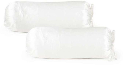 

First Row Plain Cushions Cover(Pack of 2, 77 cm, White)
