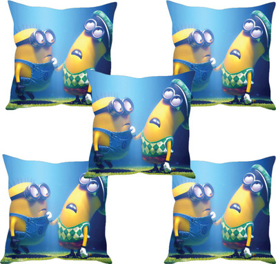 

Sleep Nature's Abstract Cushions Cover(Pack of 5, 30.63 cm*30.63 cm, Multicolor)