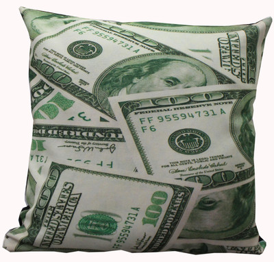

Adishma Printed Cushions Cover(40 cm*40 cm, Green, White)