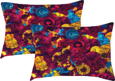 

Sleep Nature's Printed Pillows Cover(Pack of 2, 68.58 cm*45.72 cm, Multicolor)