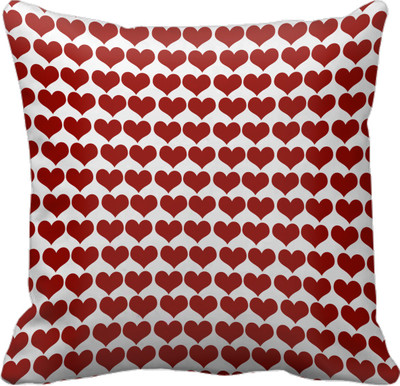 

SajawatHomes Abstract Cushions Cover(30 cm*30 cm, Red, White)