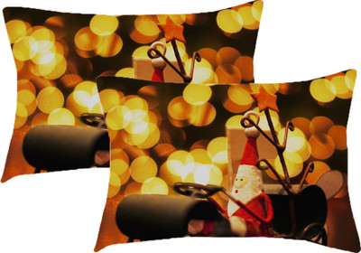 

Sleep Nature's Printed Pillows Cover(Pack of 2, 68.58 cm*45.72 cm, Multicolor)