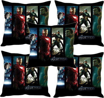 

Sleep Nature's Printed Cushions Cover(Pack of 5, 40.63 cm*40.63 cm, Multicolor)