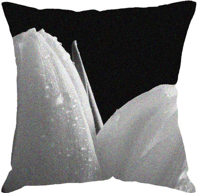 

Fabulloso Printed Cushions Cover(31 cm*31 cm, Black, White)