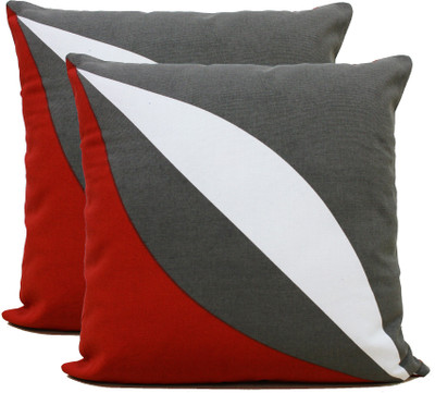 

Elan Self Design Cushions Cover(Pack of 2, 40 cm*40 cm, Multicolor)