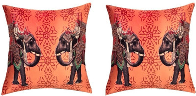 16% OFF on SEJ BY NISHA GUPTA Abstract Cushions Cover(Pack of 2, 40 cm*40 cm, Multicolor)