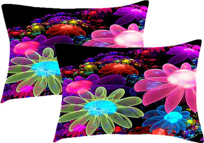 

Sleep Nature's Printed Pillows Cover(Pack of 2, 68.58 cm*45.72 cm, Multicolor)