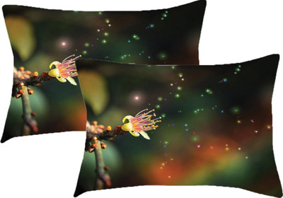

Sleep Nature's Printed Pillows Cover(Pack of 2, 68.58 cm*45.72 cm, Multicolor)
