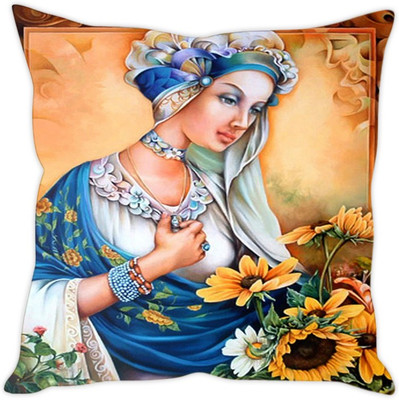 

Sleep Nature's Abstract Cushions Cover(30.63 cm*30.63 cm, Multicolor)