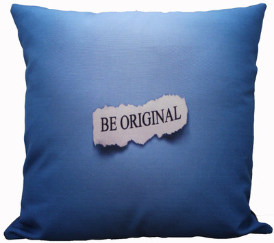 

Adishma Text Print Cushions Cover(40 cm*40 cm, Light Blue, White, Black), Black;light blue;white