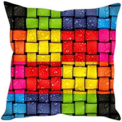 

Sleep Nature's Abstract Cushions Cover(Pack of 5, 30.64 cm*30.64 cm, Multicolor)