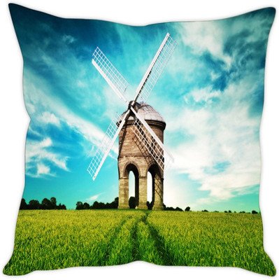 

Sleep Nature's Abstract Cushions Cover(40.64 cm*40.64 cm, Multicolor)