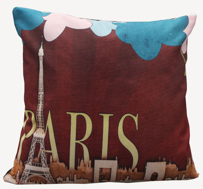 

Adishma Printed Cushions Cover(40 cm*40 cm, Brown)