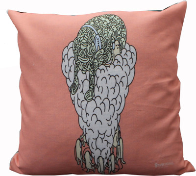 

Adishma Printed Cushions Cover(40 cm*40 cm, Orange)