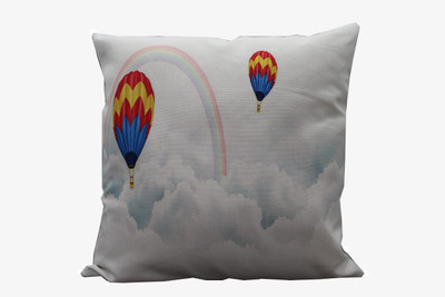 

Adishma Printed Cushions Cover(40 cm*40 cm, White, Multicolor), Multicolor;white
