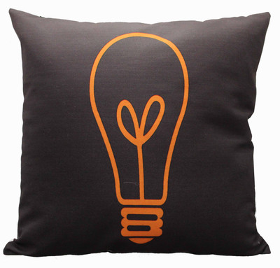 

Adishma Printed Cushions Cover(40 cm*40 cm, Black)