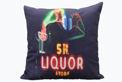 

Adishma Printed Cushions Cover(40 cm*40 cm, Black, Multicolor)